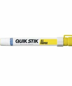 Markal® Quik Stik® 6 in. Solid Paint Marker in Yellow