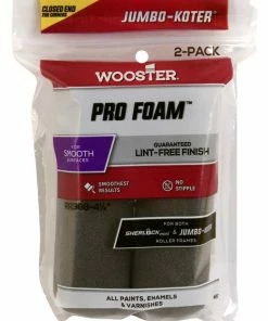 Wooster® Pro-Foam™ 6-1/2 x 3/8 in. High Density Foam Mini Roller Cover (Pack of 2)