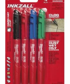 Milwaukee® Inkzall™ 5-1/2 in. Fine Point Colored Marker