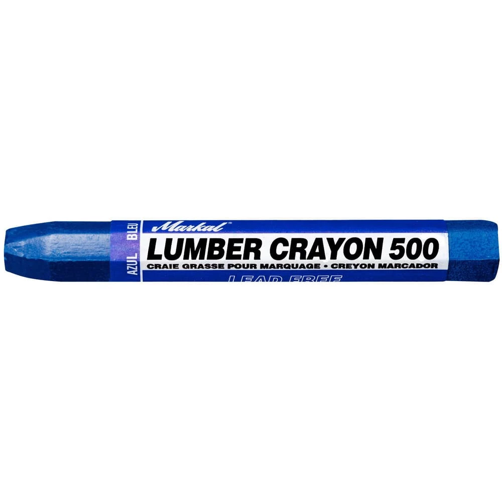 Markal® 4-5/8 x 1/2 in. Clay Crayon in Blue