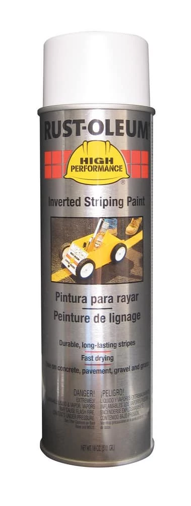 Rust-Oleum® 18 oz. Inverted Striping Paint in White