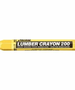 Markal® Series 200 4-3/4 in. Wax Lumber Crayon in Yellow