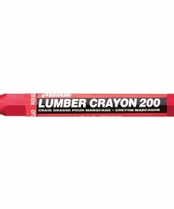 Markal® Series 200 4-3/4 in. Wax Lumber Crayon in Red