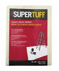 Trimaco Rubber-Duckie™ 4 x 15 ft. Rubber Drop Cloth