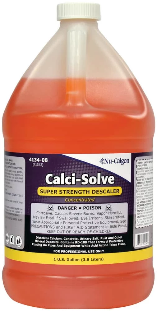 Nu-Calgon Calci-Solve 1 gal. Super Strength Descaler Calcium Solvent