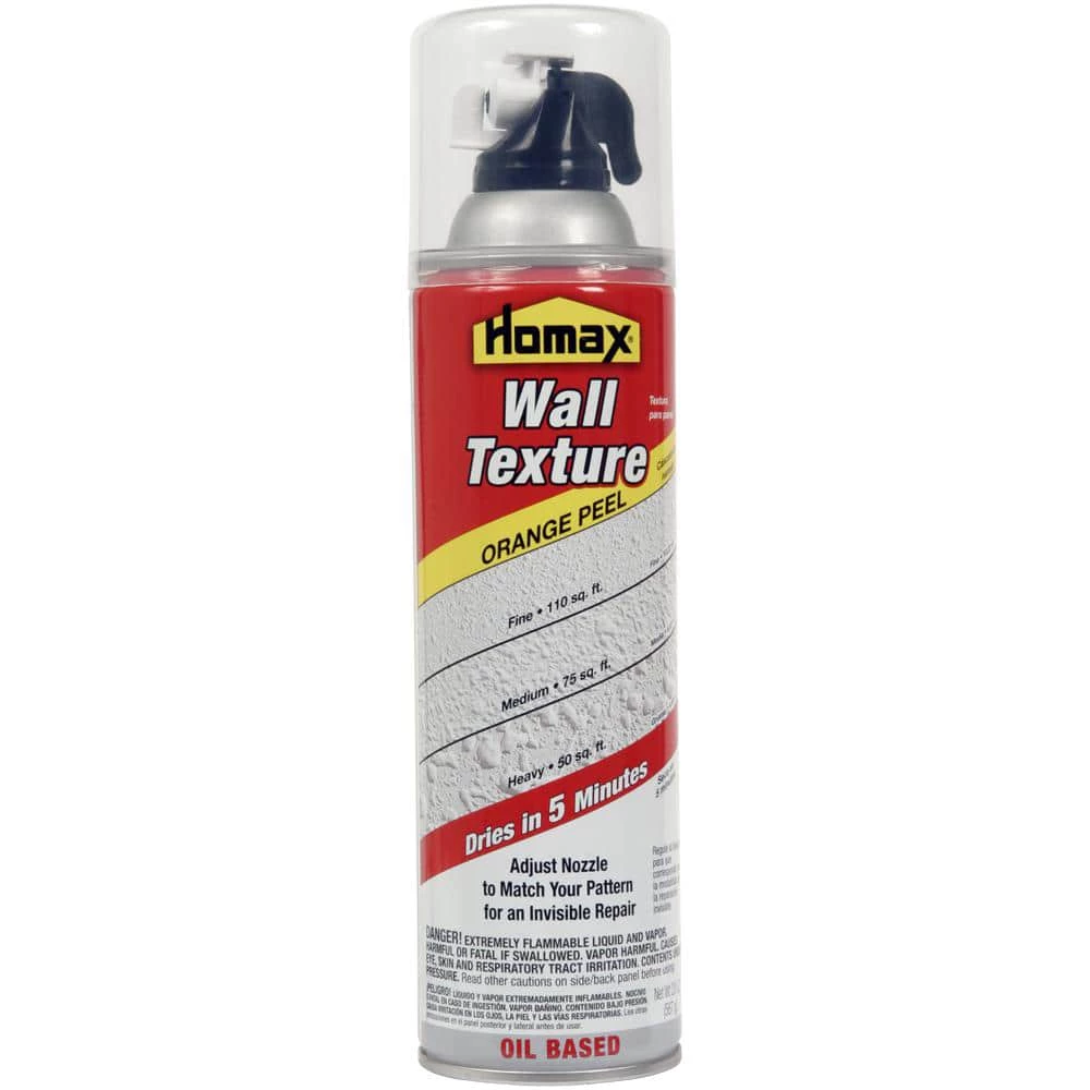 Homax Oil-Based Orange Peel Wall Texture Spray, 20 oz.