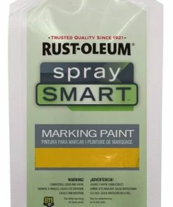 Rust-Oleum® SpraySmart™ Caution Yellow Marking Paint
