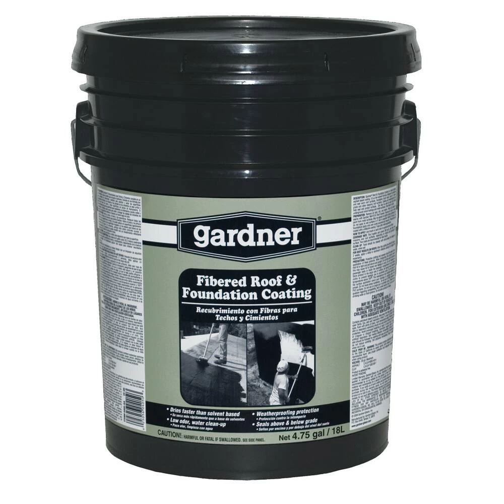 Gardner-Gibson 4.75 gal Low Voc Fibered Asphalt Coating