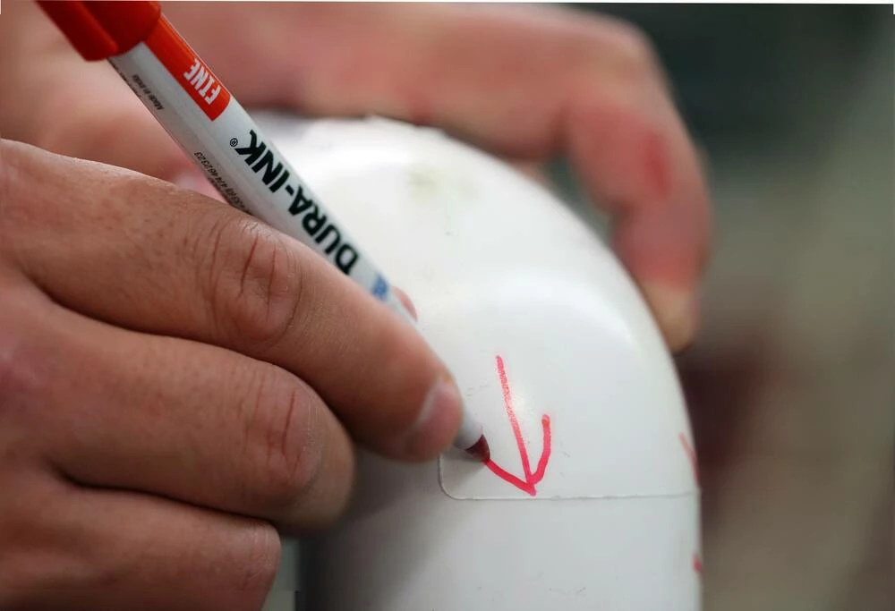 Markal® Dura-Ink® Fine Tip Marker in Green - Image 3