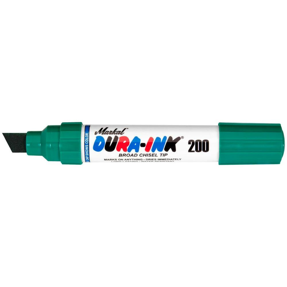 Markal® Dura-Ink® Broad Chisel Marker in Green