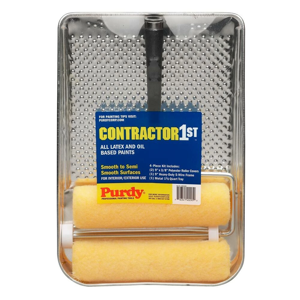 Purdy® Cfk 4pc Roller Kit In Display Carton