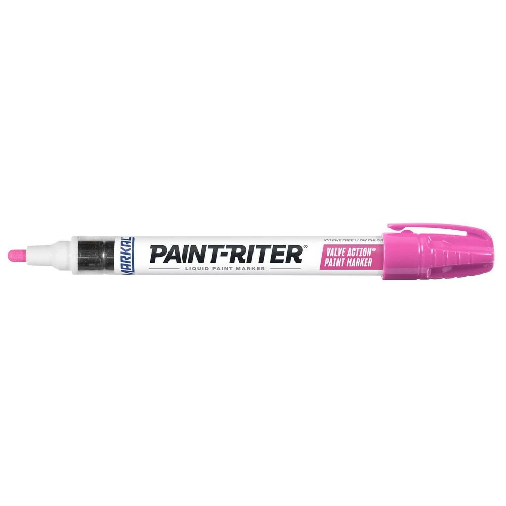 Markal® Valve Action® Paint Marker in Pink