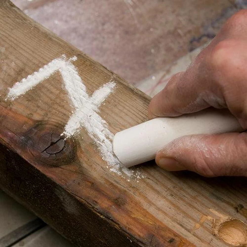 Markal® 4 x 1 in. Chalk Marker in White - Image 2