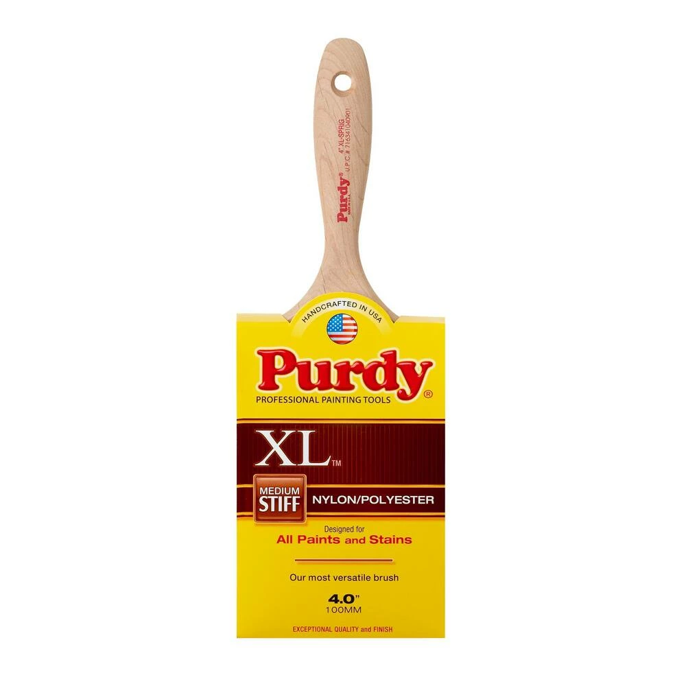 Purdy® XL® Sprig™ 4 in Flat Sash Paint Brush