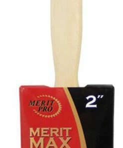 MG Distribution Merit MAX 2 in. Interior or Exterior Angle Paint Brush with Beaver Tail Style Handle