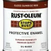 Rust-Oleum® 32 oz. Sunrise Hydrant Paint in Semi Gloss Sunrise Red