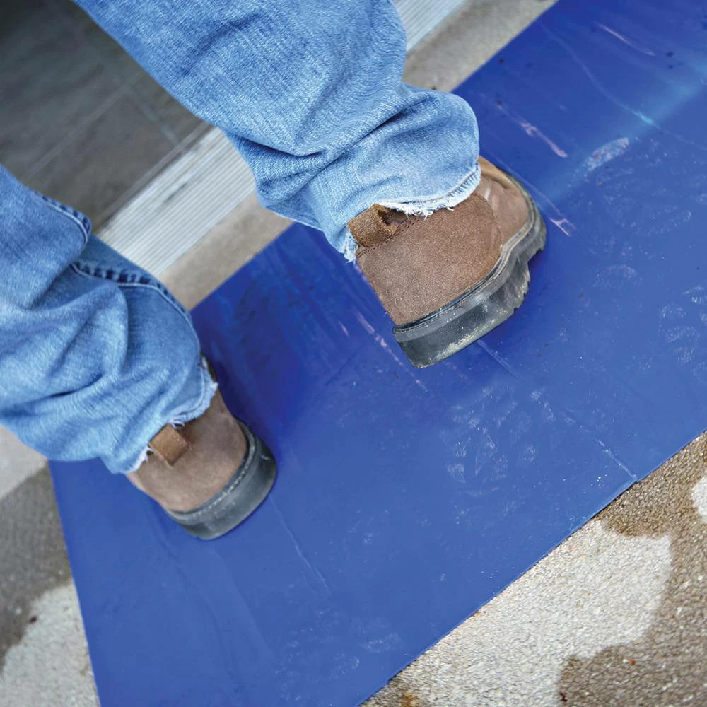 Trimaco 36 in. x 36 in. Dirt Trapper® Ultra Sticky Mat in Blue ( Case of 120) - Image 2