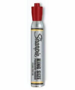 Irwin Industrial Tool King Size™ Permanent Marker in Red