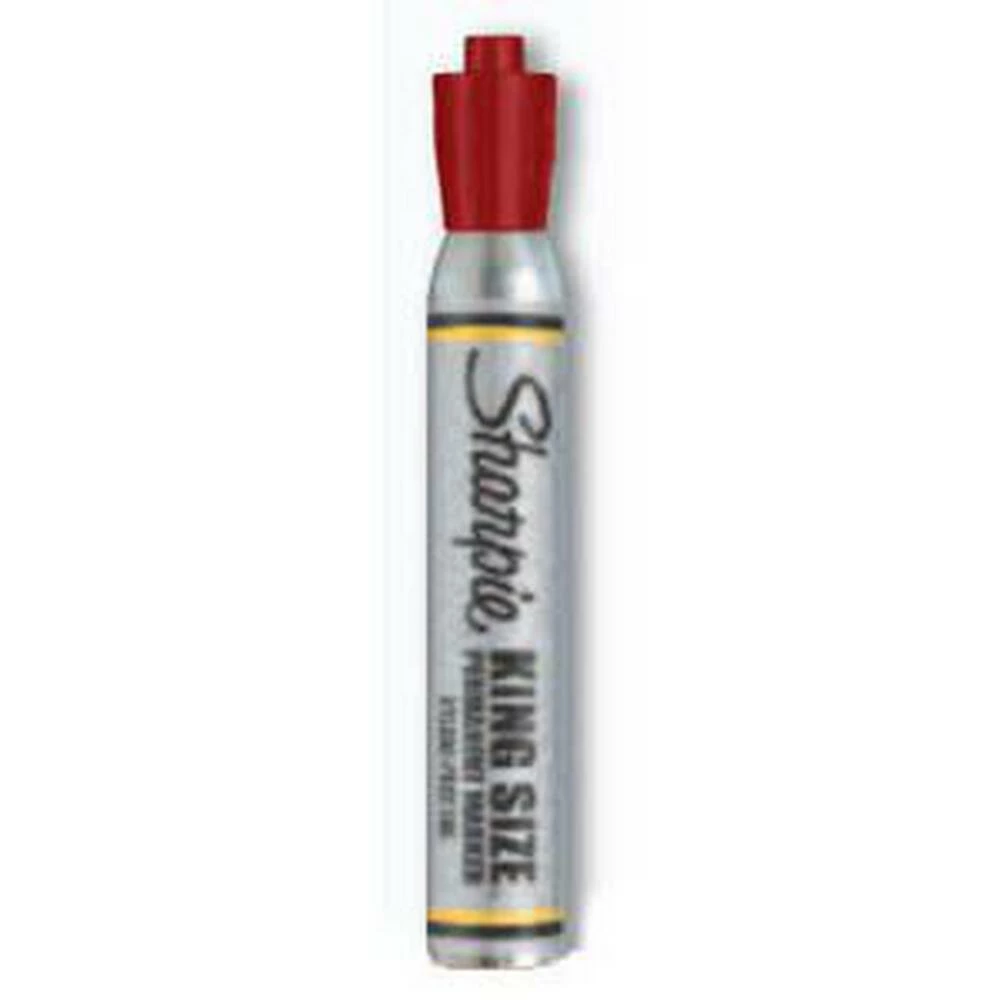 Irwin Industrial Tool King Size™ Permanent Marker in Red