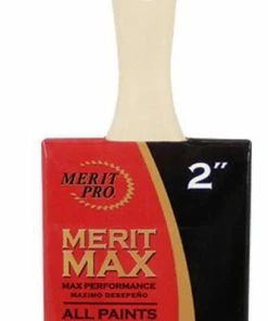 MG Distribution Merit MAX 2 in. Interior or Exterior Paint Brush with Beaver Tail Style Handle