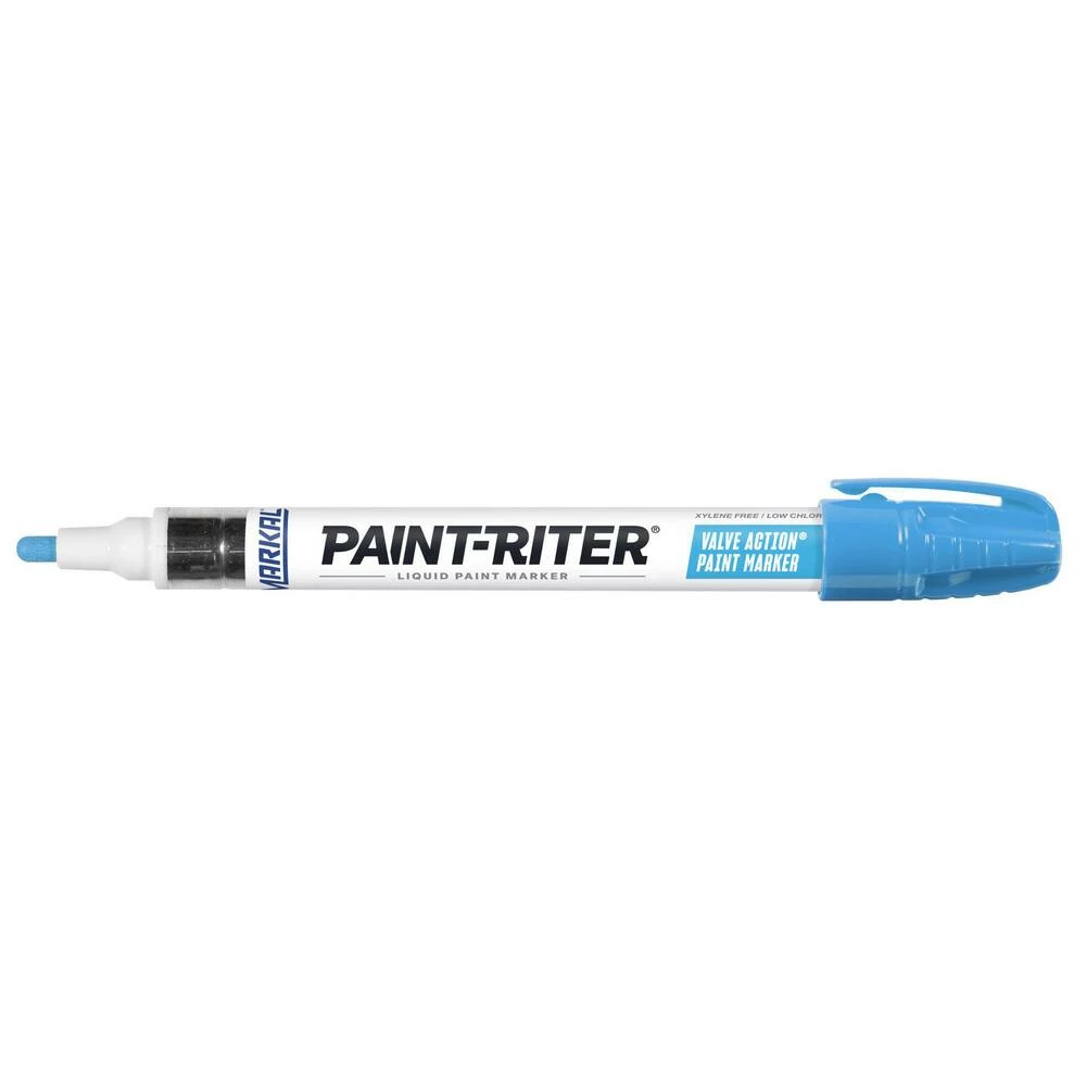 Markal® Valve Action® Paint Marker in Light Blue