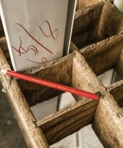 Markal® 6 in. Paraffin Wax Red Marker