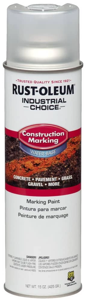 Rust-Oleum® 15 oz. Construction Marking Paint in Clear