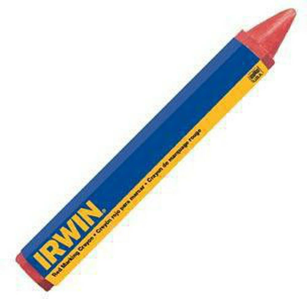 Irwin Industrial Tool Crayon 2-Piece Red