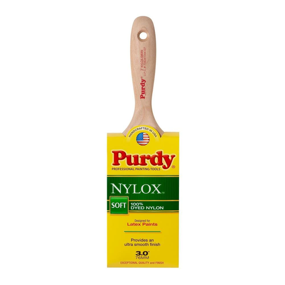 Purdy® Nylox™ Swan™ 3 in Flat Sash Paint Brush